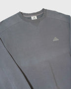 Sudadera Adidas Gris Plomo Vintage 00s — Talla M