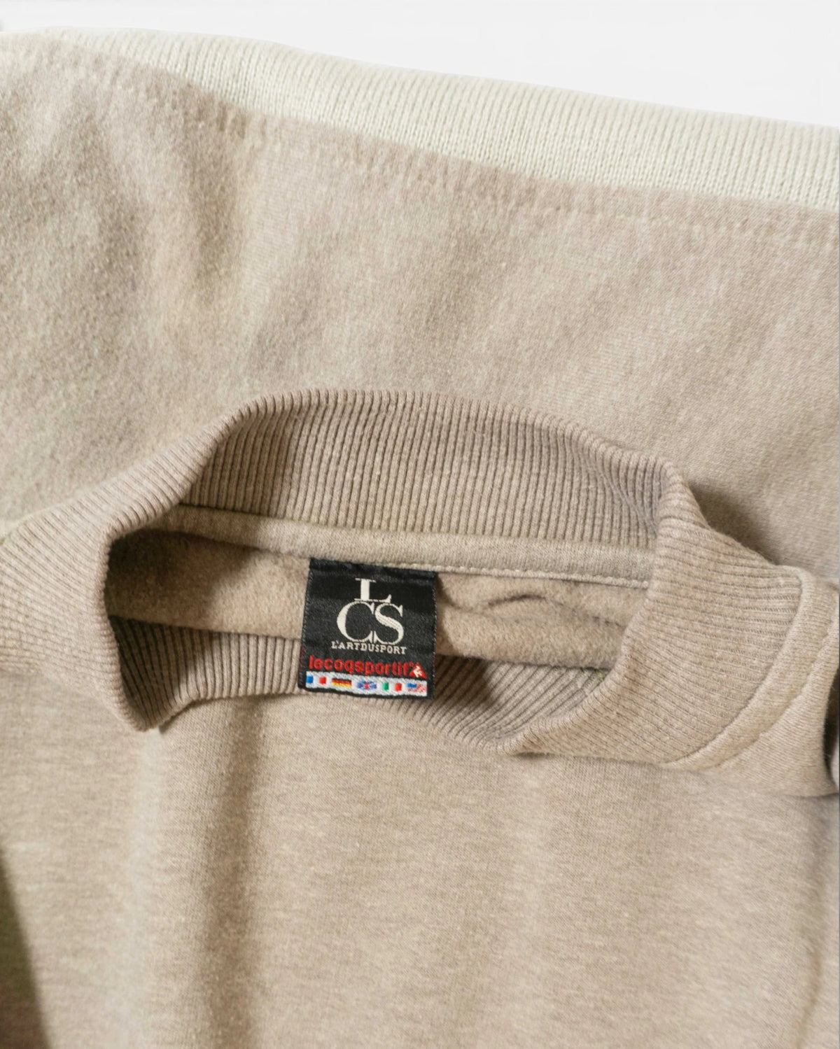Sudadera Le Coq Sportif Azteca Vintage 90s — Talla L