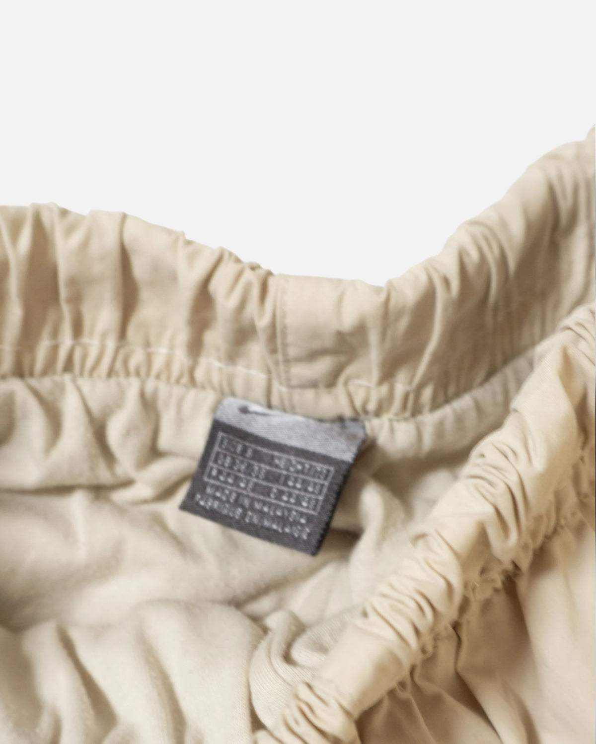 Pantalón Chándal Nike Beige Vintage 00s — Talla S