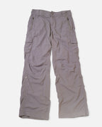 Pantalón Cargo Columbia Mujer Gris Técnico Vintage — Talla M