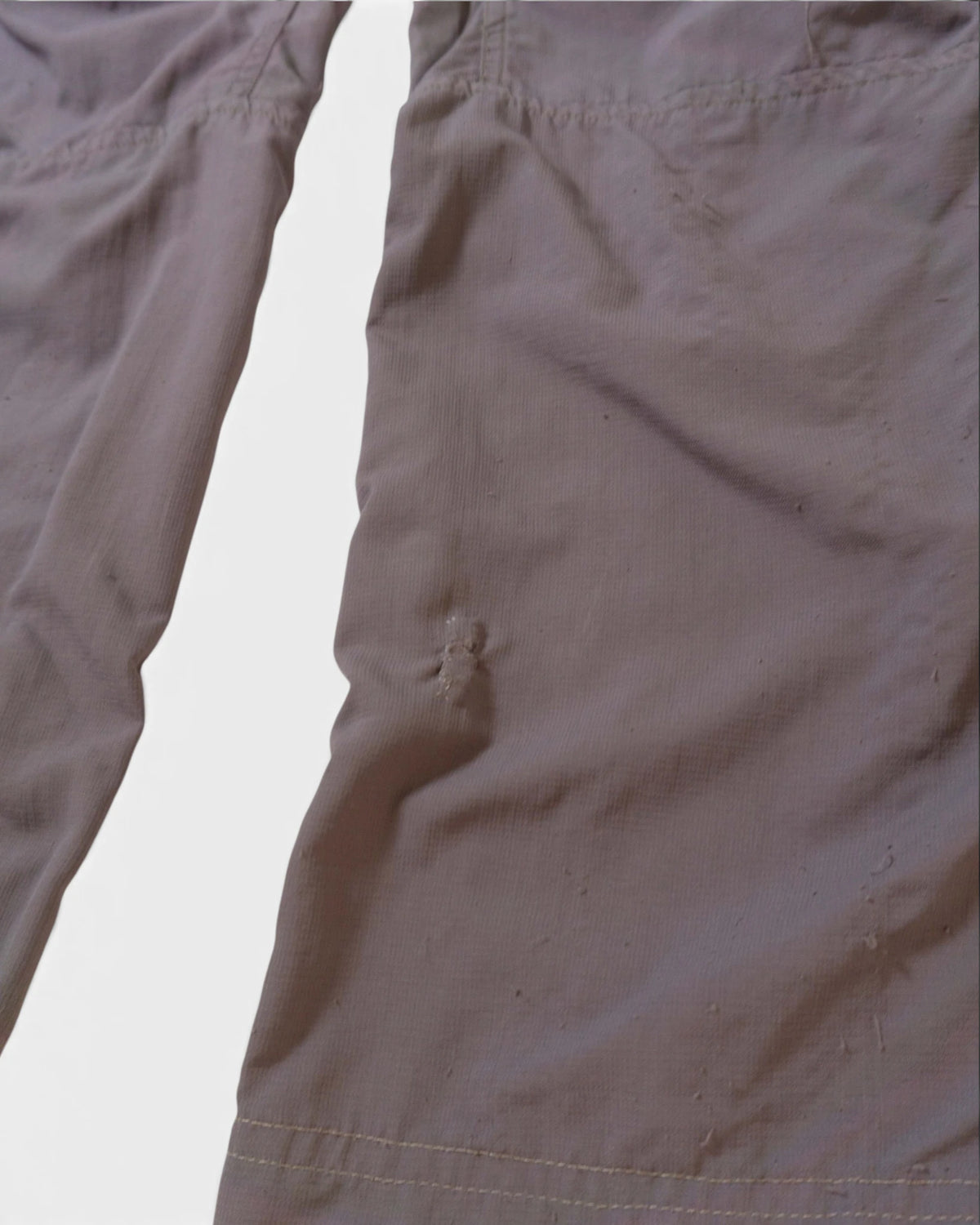 Pantalón Cargo Columbia Mujer Gris Técnico Vintage — Talla M