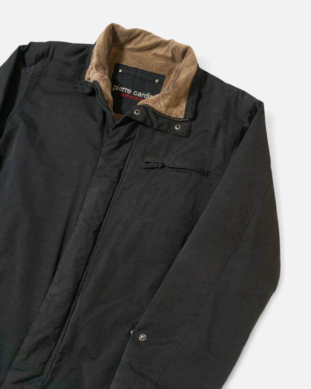 Chaqueta Pierre Cardin Cuello Pana Vintage — Talla XL