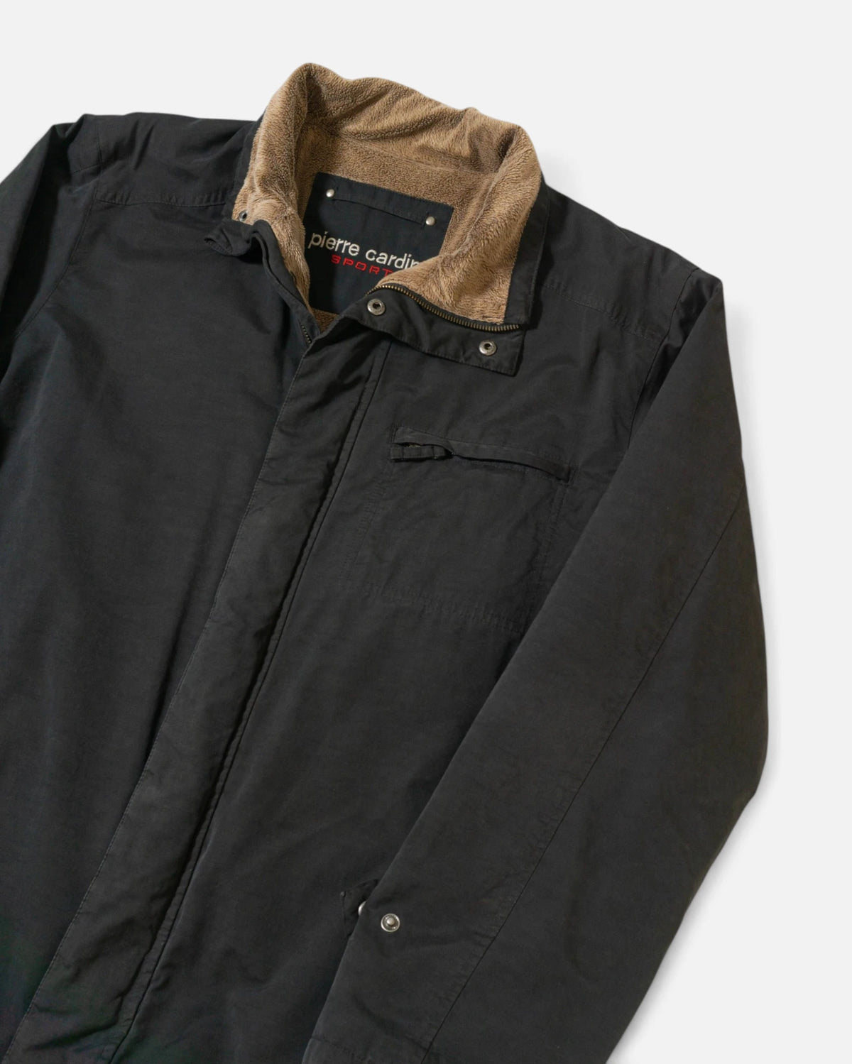 Chaqueta Pierre Cardin Cuello Pana Vintage — Talla XL