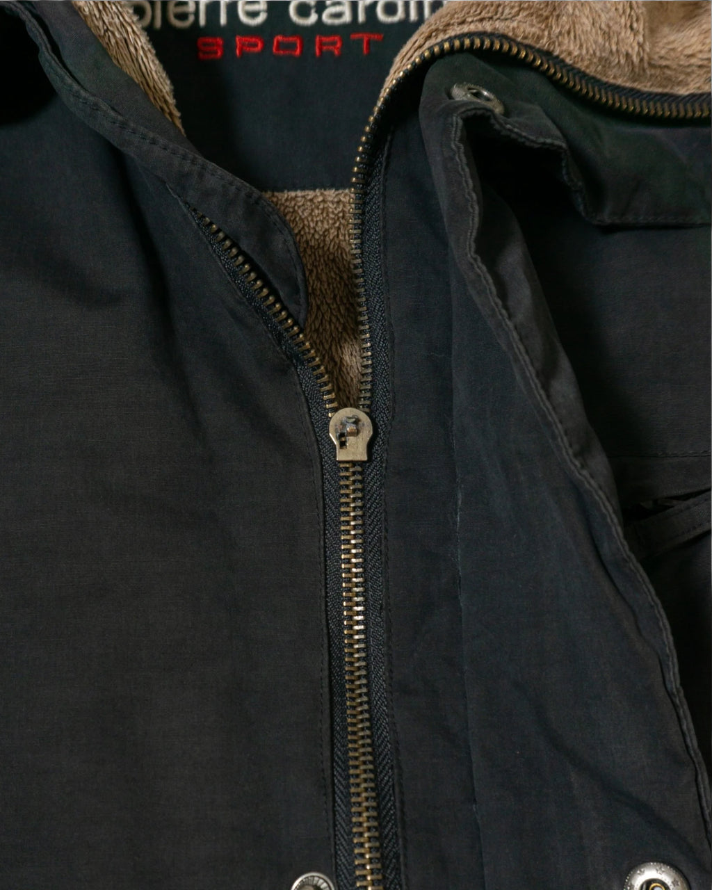 Chaqueta Pierre Cardin Cuello Pana Vintage — Talla XL