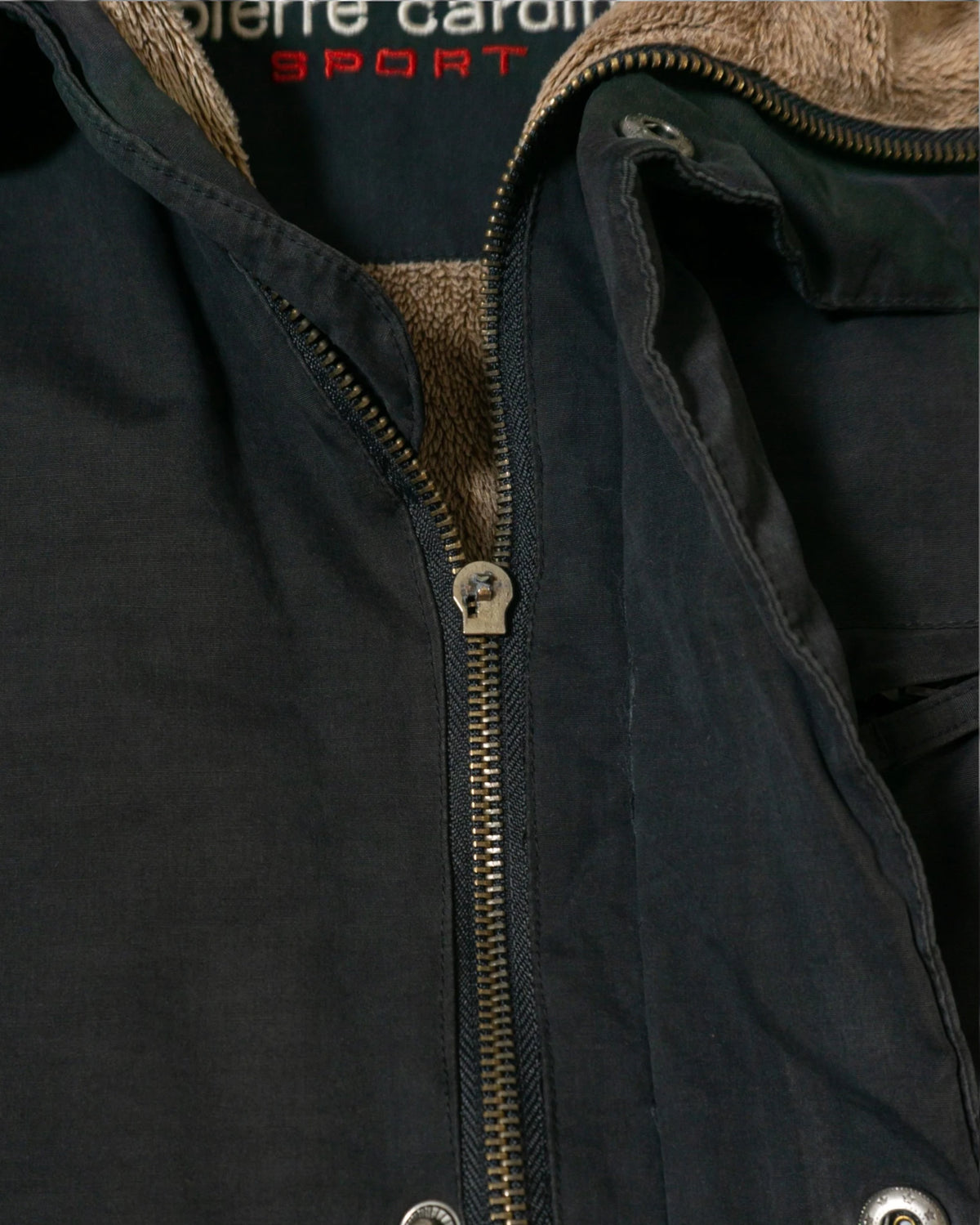 Chaqueta Pierre Cardin Cuello Pana Vintage — Talla XL