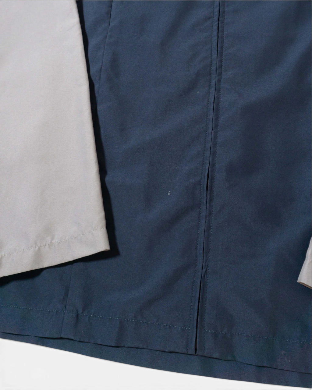 Chaqueta Dj's Band Colorblock Gris Azul Y2K — Talla XL