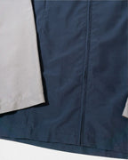 Chaqueta Dj's Band Colorblock Gris Azul Y2K — Talla XL