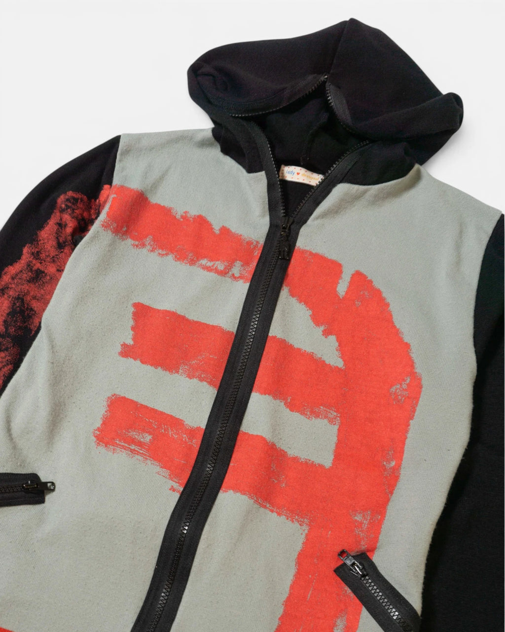 Chaqueta Desigual Y2K Gráfica Vintage 00s — Talla M
