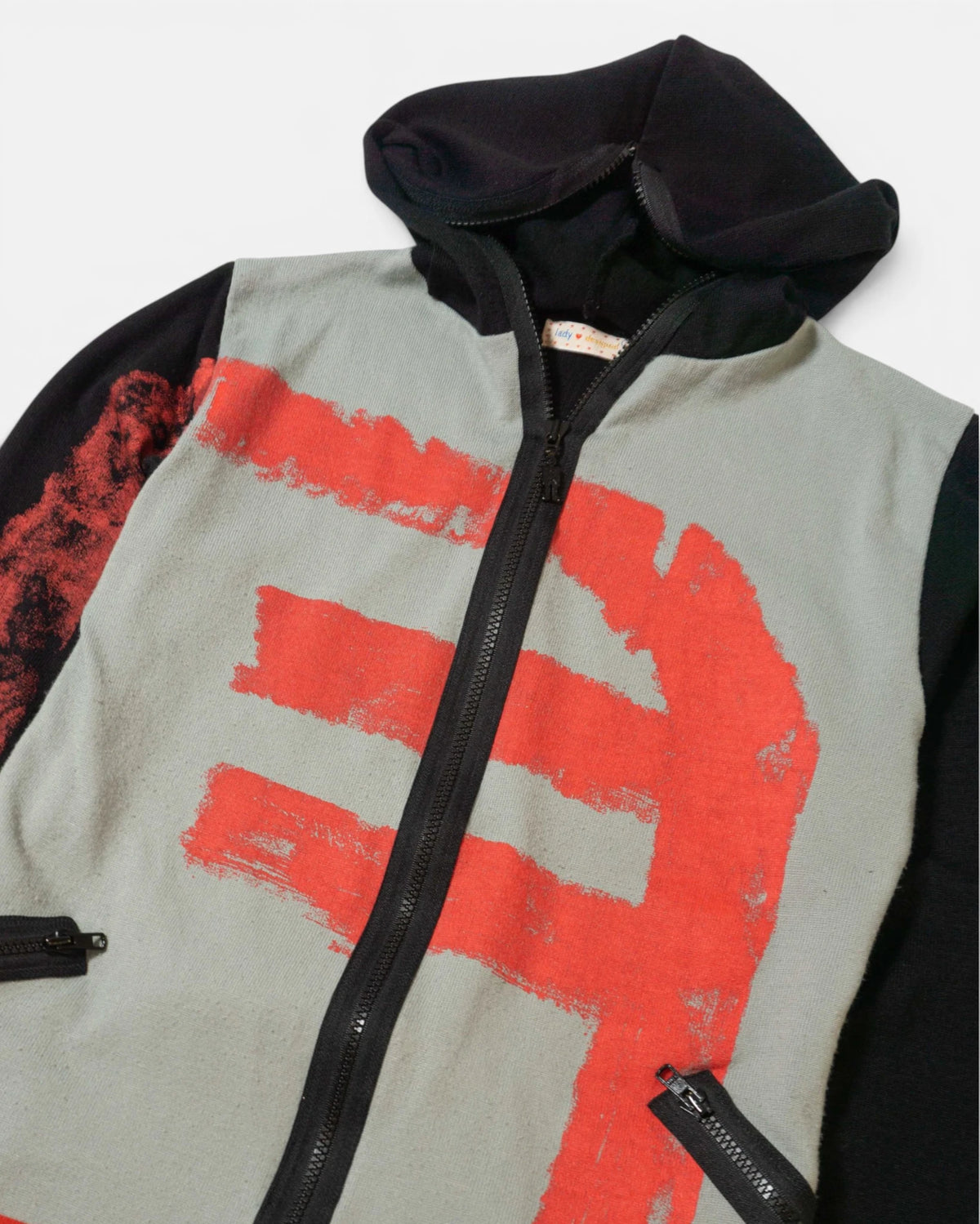 Chaqueta Desigual Y2K Gráfica Vintage 00s — Talla M