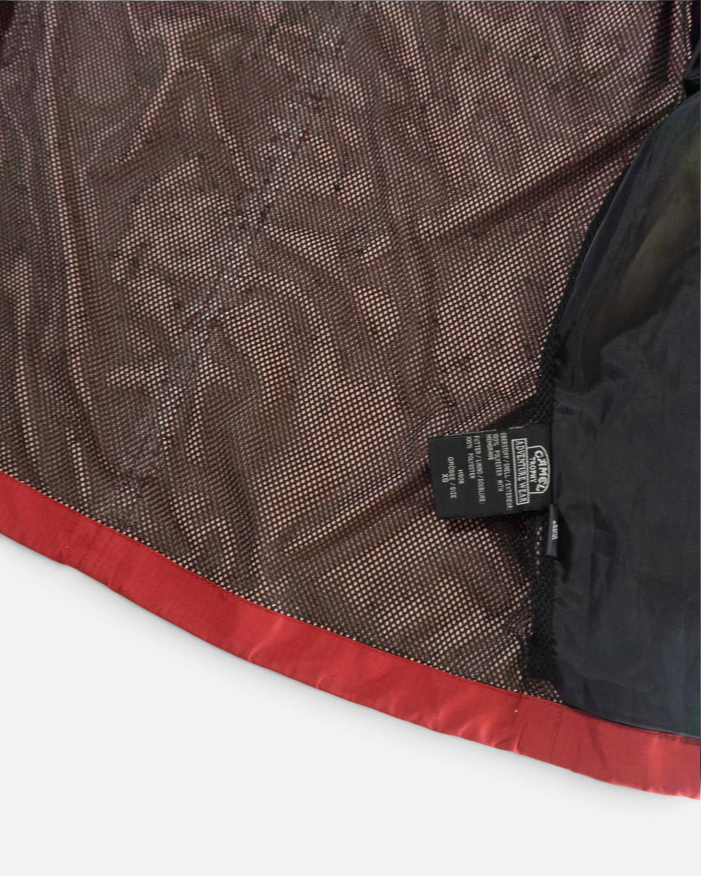 Chaqueta Camel Trophy Roja Adventure Wear Vintage — Talla XS