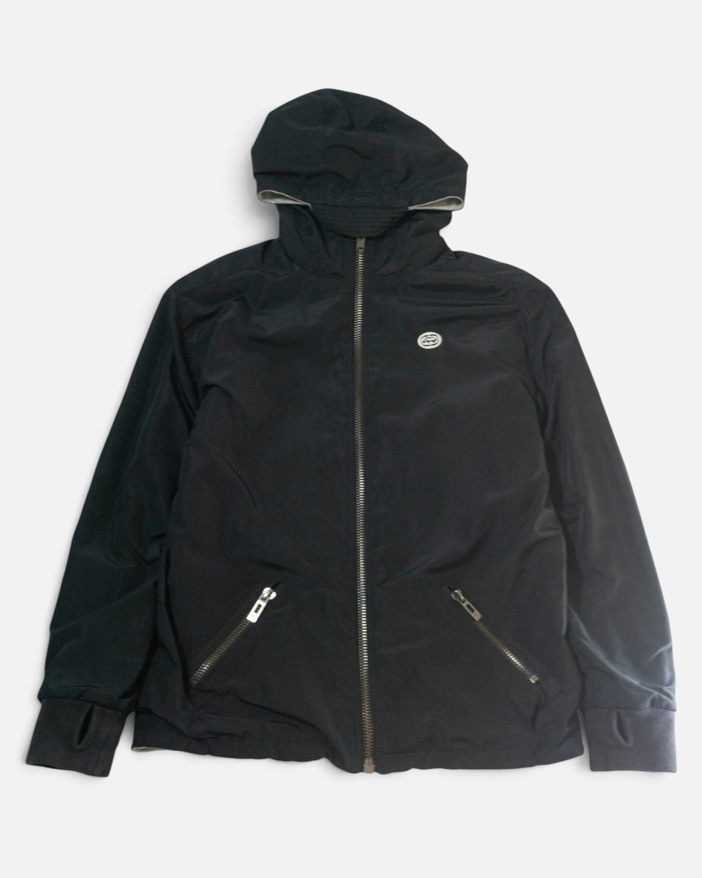 Chaqueta Ecko Unltd Reversible Negra Gris 00s — Talla L