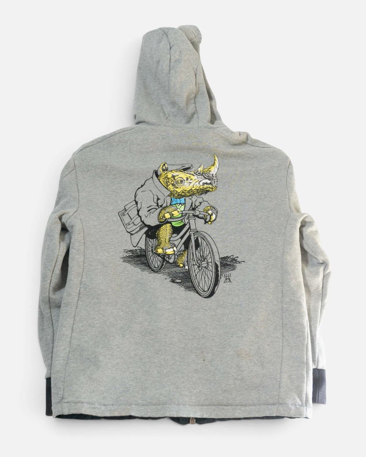 Chaqueta Ecko Unltd Reversible Negra Gris 00s — Talla L