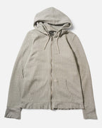 Sudadera Diesel Gofrada Gris Vintage 00s — Talla L (Mujer)