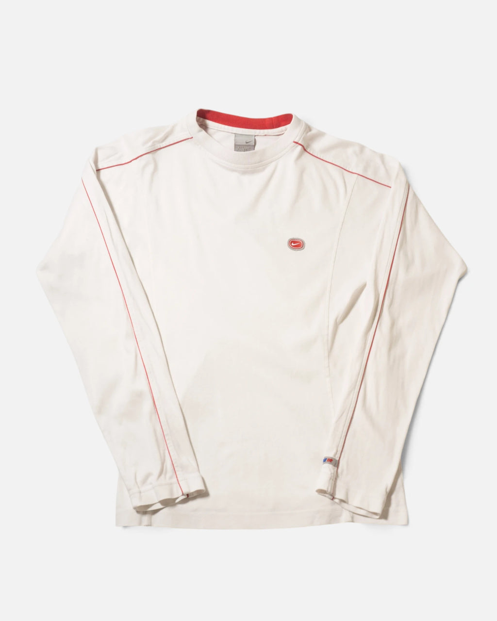 Camiseta Nike Alpha Project Crema Vintage 00s — Talla S