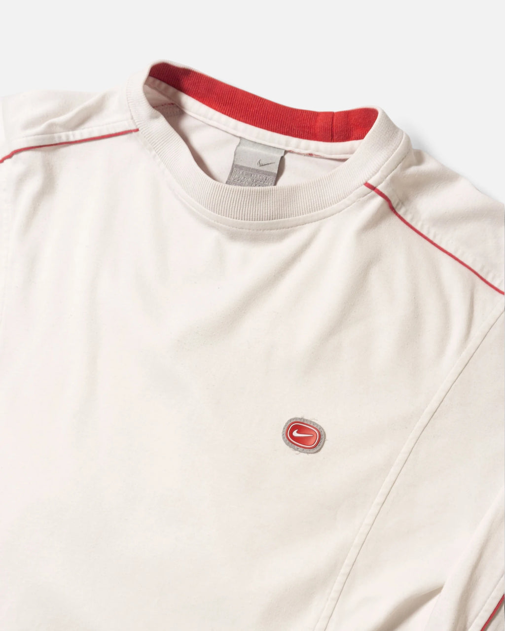 Camiseta Nike Alpha Project Crema Vintage 00s — Talla S