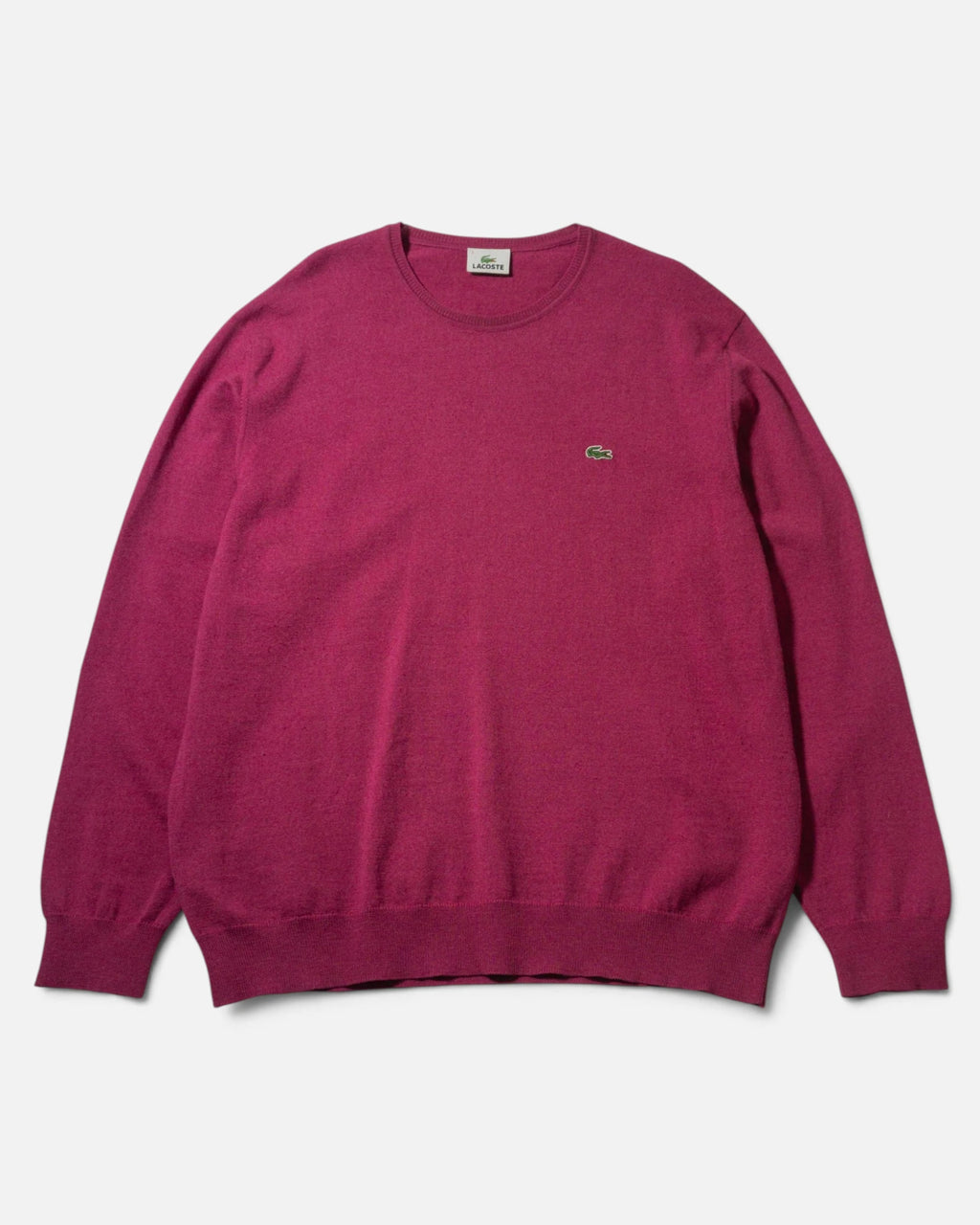 Jersey Lacoste Rosa Magenta Vintage 00s — Talla L