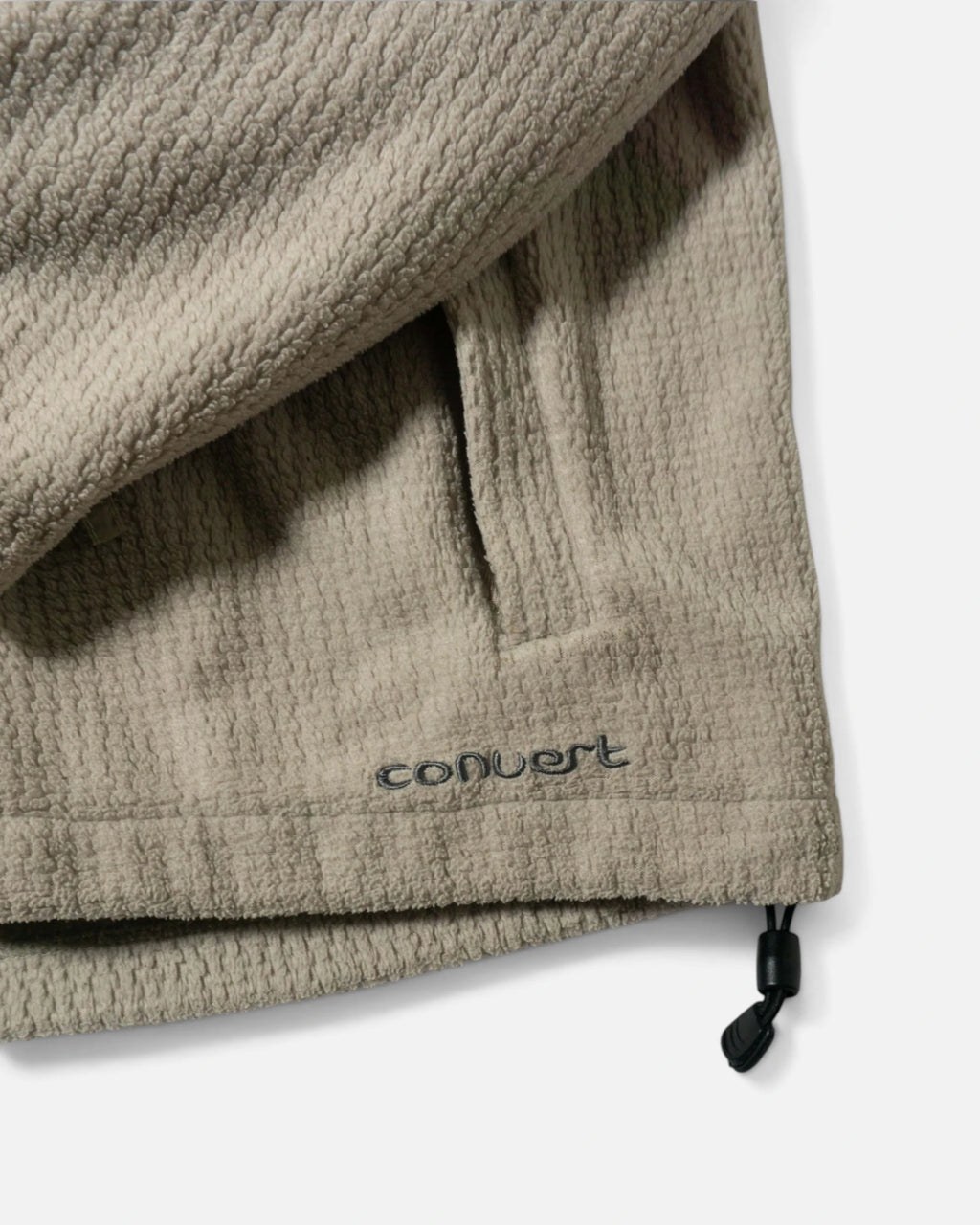 Chaqueta Polar Columbia Convert Beige Vintage — Talla XL