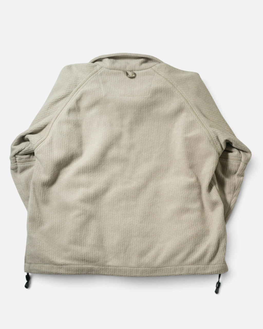 Chaqueta Polar Columbia Convert Beige Vintage — Talla XL