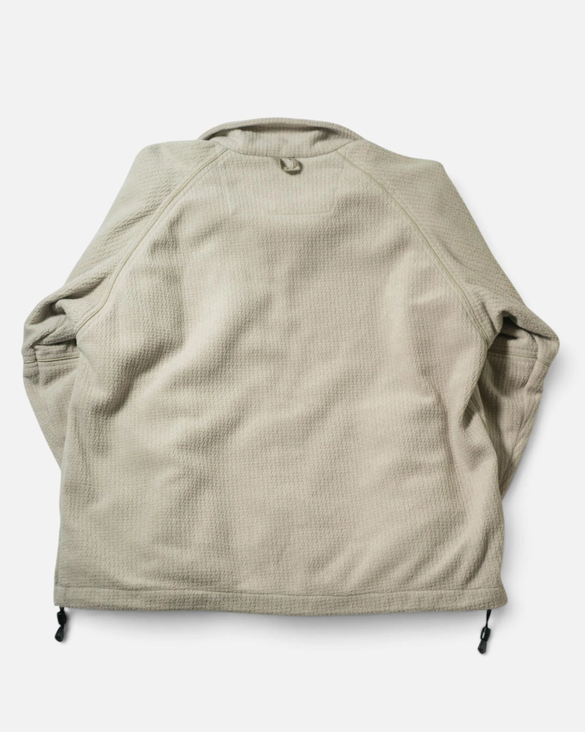 Chaqueta Polar Columbia Convert Beige Vintage — Talla XL