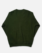 Cárdigan Lacoste Verde Musgo Vintage 80s — Talla L