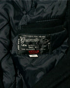Chaqueta Varsity Levi's Lana Negra Vintage 90s — Talla XL