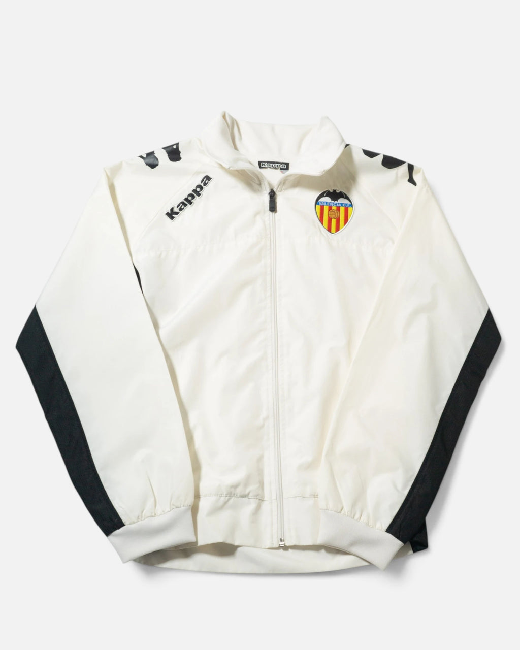 Chaqueta Valencia CF Kappa Blanco Vintage 09/10 — Talla XS