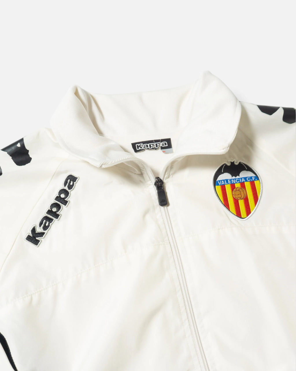 Chaqueta Valencia CF Kappa Blanco Vintage 09/10 — Talla XS