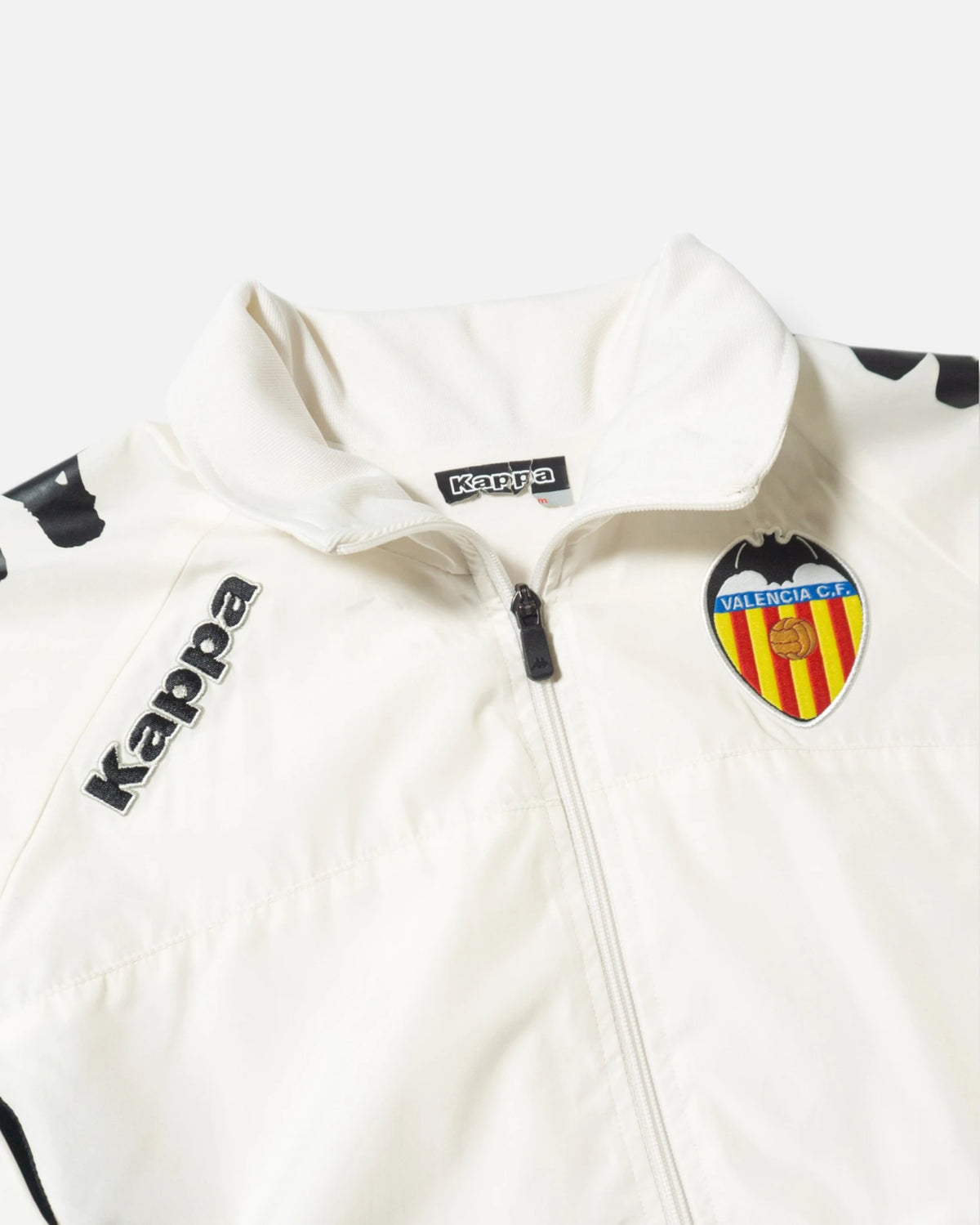 Chaqueta Valencia CF Kappa Blanco Vintage 09/10 — Talla XS