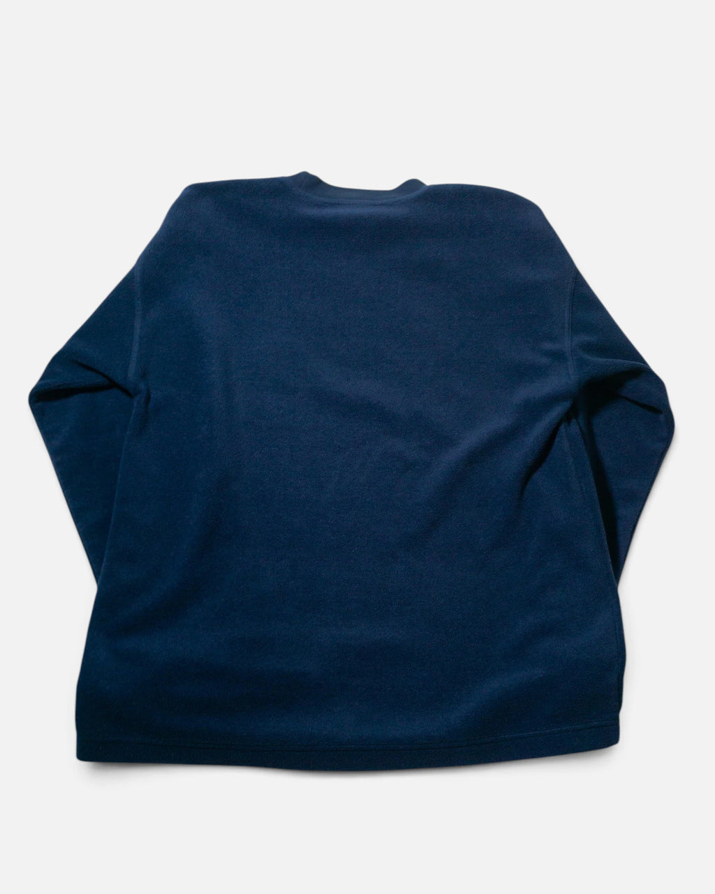 Sudadera Polar Adidas Azul Marino Vintage — Talla L