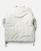 Chaqueta Nike Acolchada Hueso Verde Vintage — Talla L Mujer