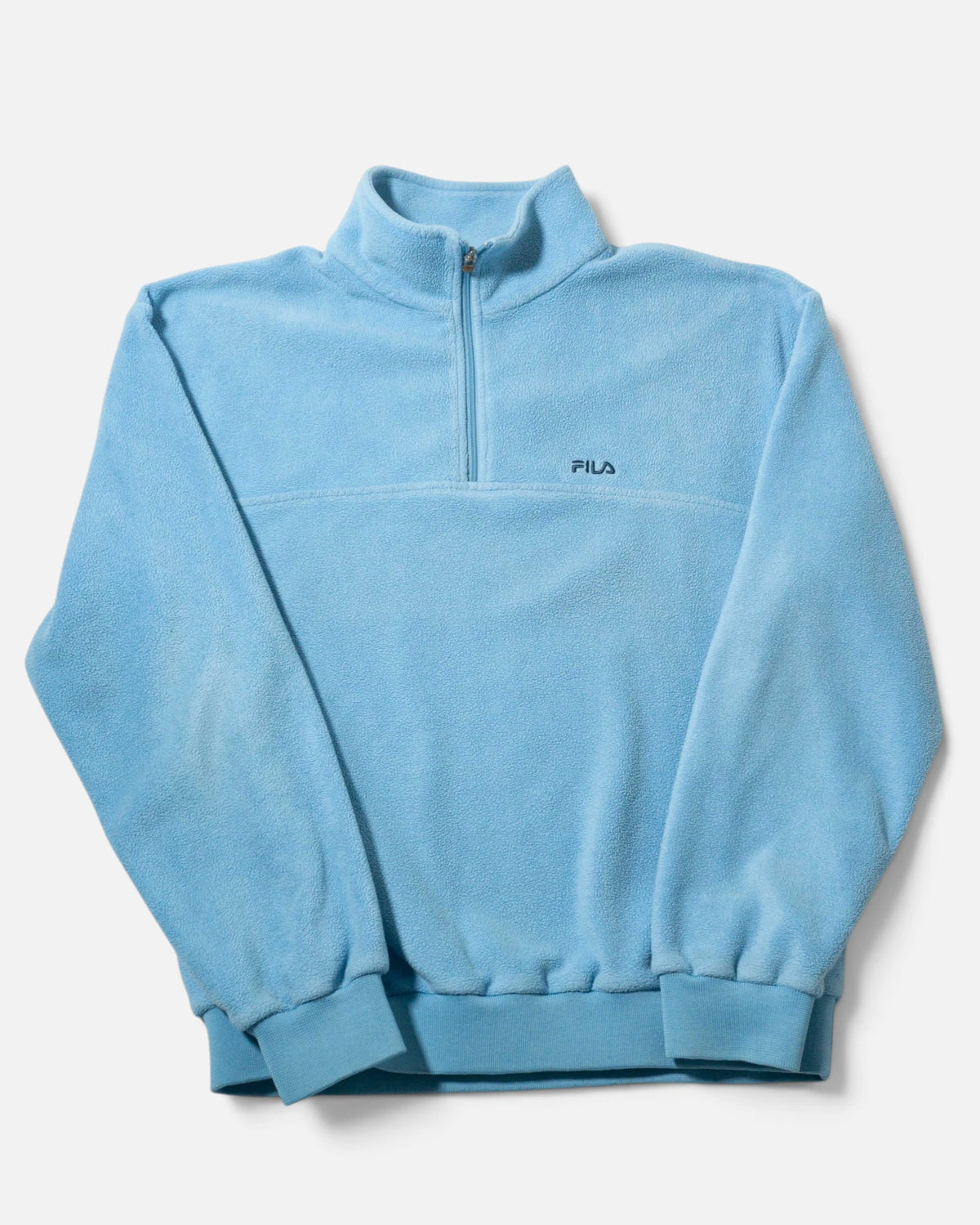 Forro Polar Fila Azul Celeste Vintage 00s — Talla M