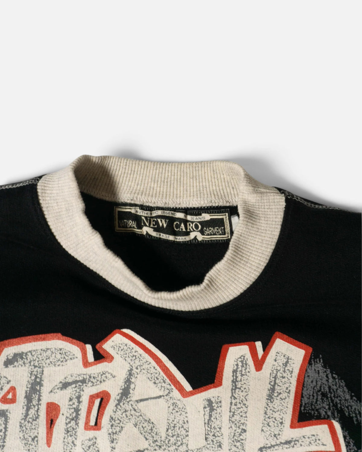 Sudadera New Caro Colorblock Vintage 90s — Talla M