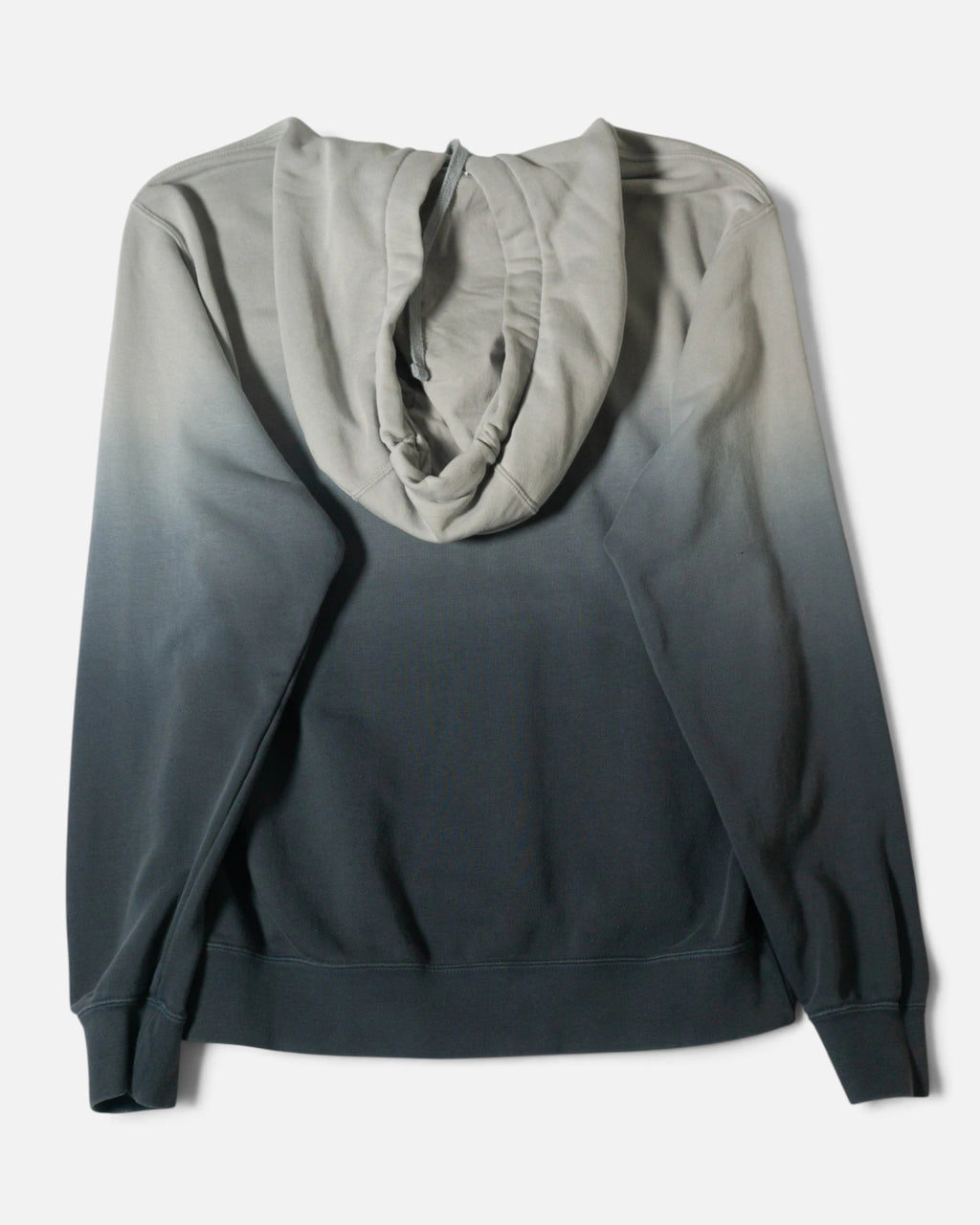 Sudadera Nike Degradada Gris Con Capucha — Talla S