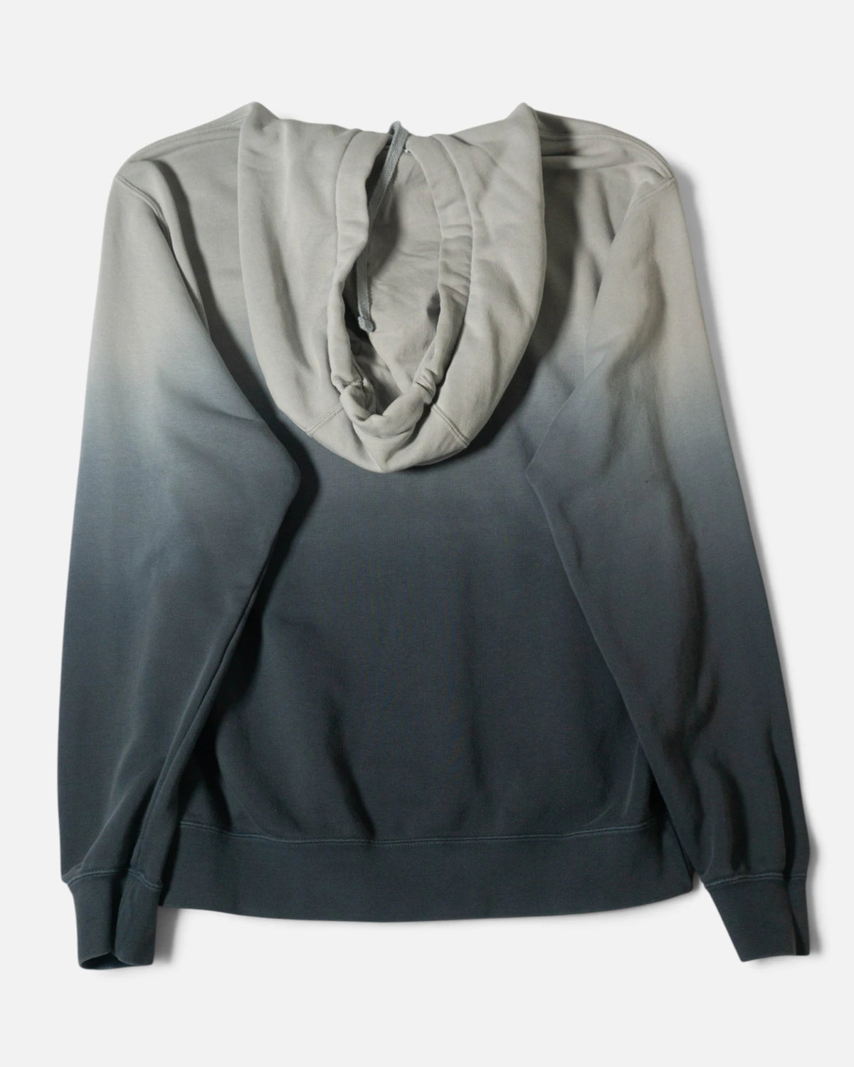 Sudadera Nike Degradada Gris Con Capucha — Talla S
