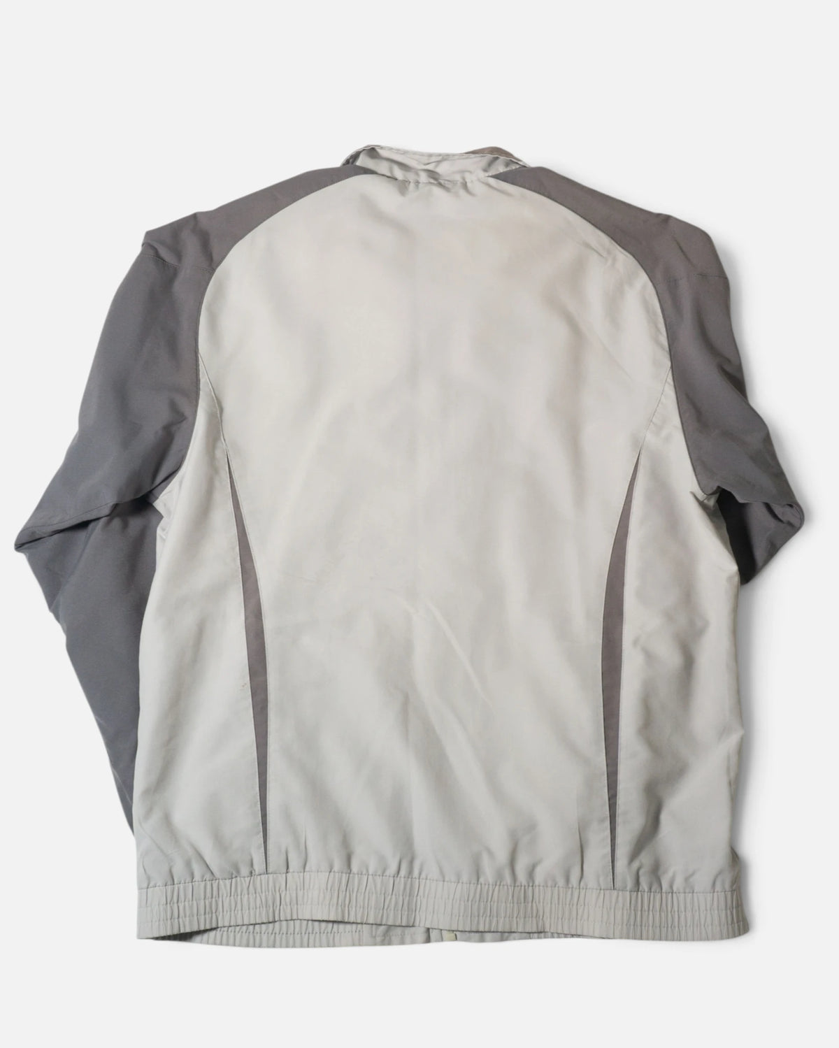 Chaqueta Adidas Gris Bicolor Vintage 00s — Talla L