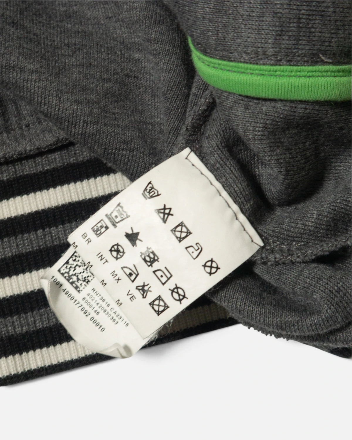 Chaqueta Boss Hugo Boss Gris Negra Vintage — Talla M