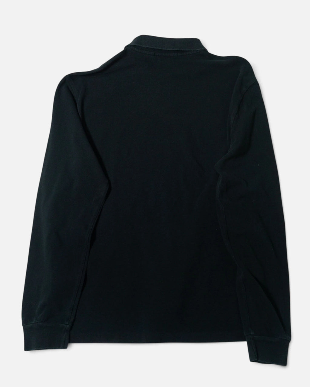 Polo Ralph Lauren Manga Larga Azul Marino Vintage — Talla L