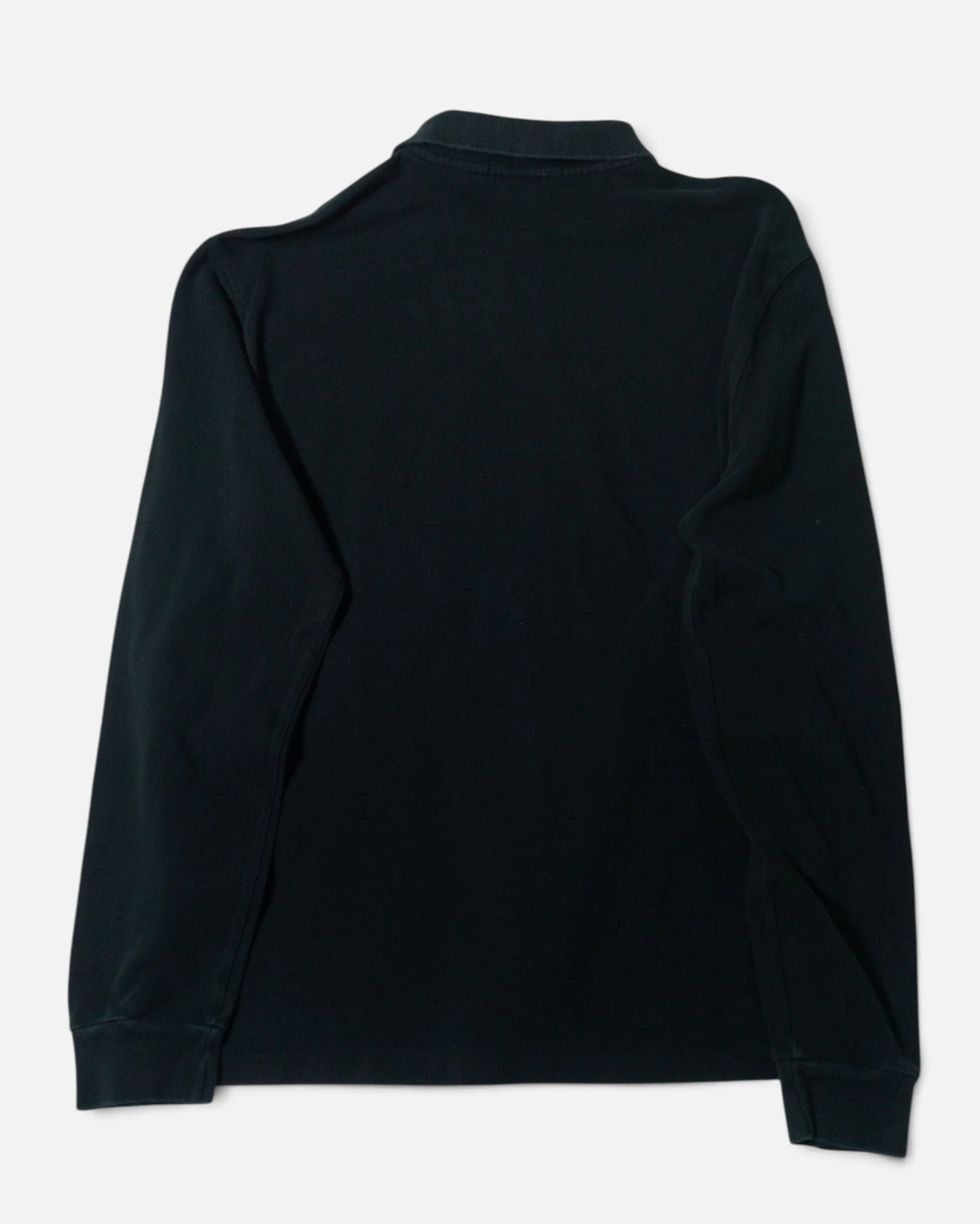 Polo Ralph Lauren Manga Larga Azul Marino Vintage — Talla L