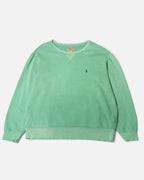 Sudadera Ralph Lauren Verde Menta Vintage — Talla XL