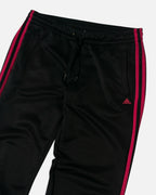 Pantalón Chándal Adidas Negro Rosa Vintage — Talla M Mujer