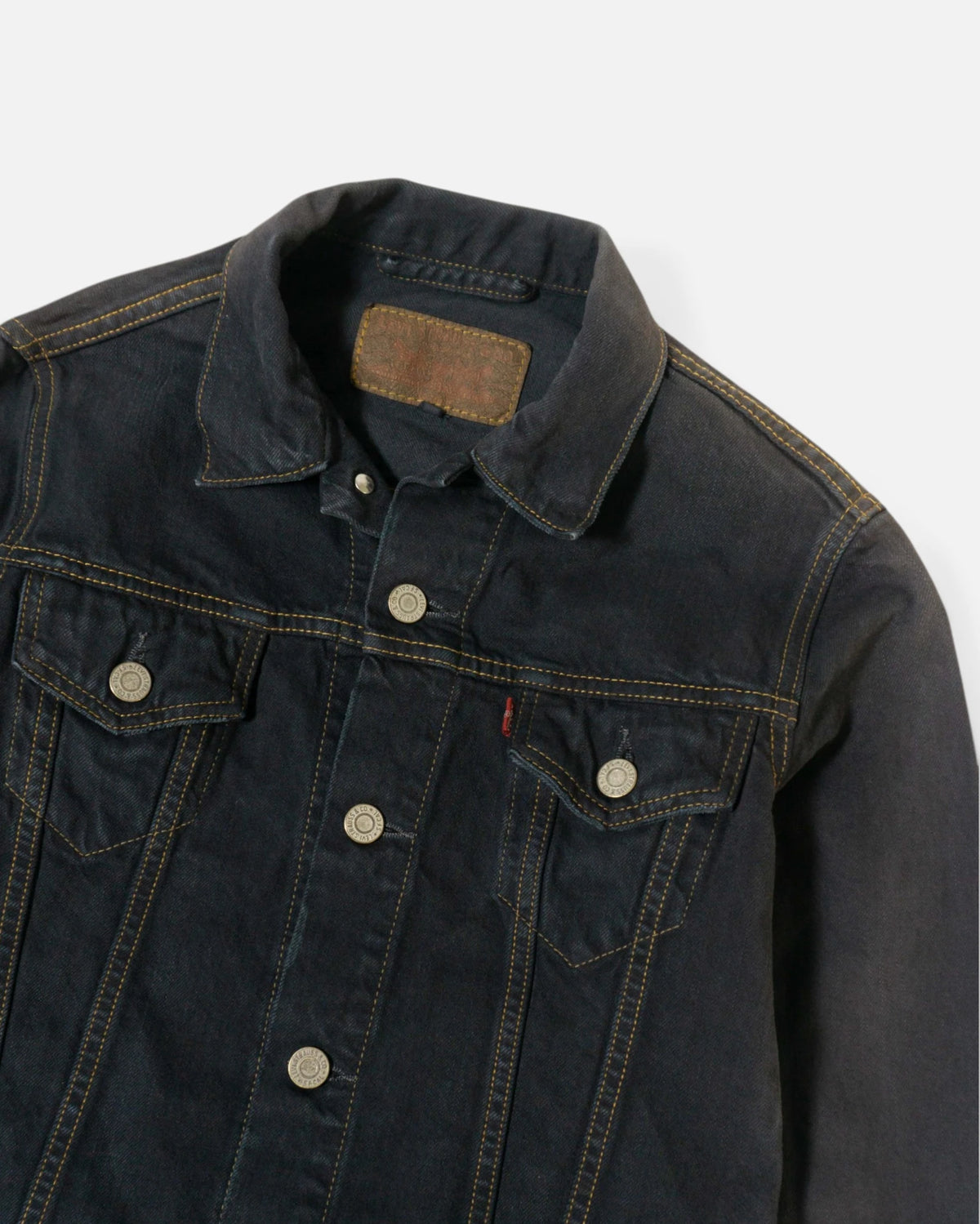 Cazadora Levi's Gris Antracita Vintage — Talla XS