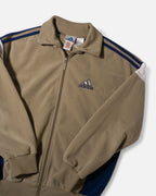 Chaqueta Adidas Challenger Velour Vintage 90s — Talla M