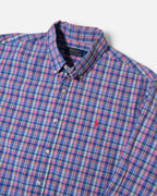 Camisa Ralph Lauren Cuadros Madrás Vintage 90s — Talla L