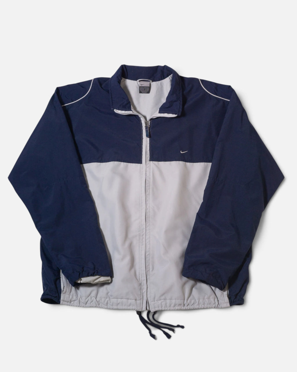 Chaqueta Nike Gris Marina Vintage 00s  — Talla XL
