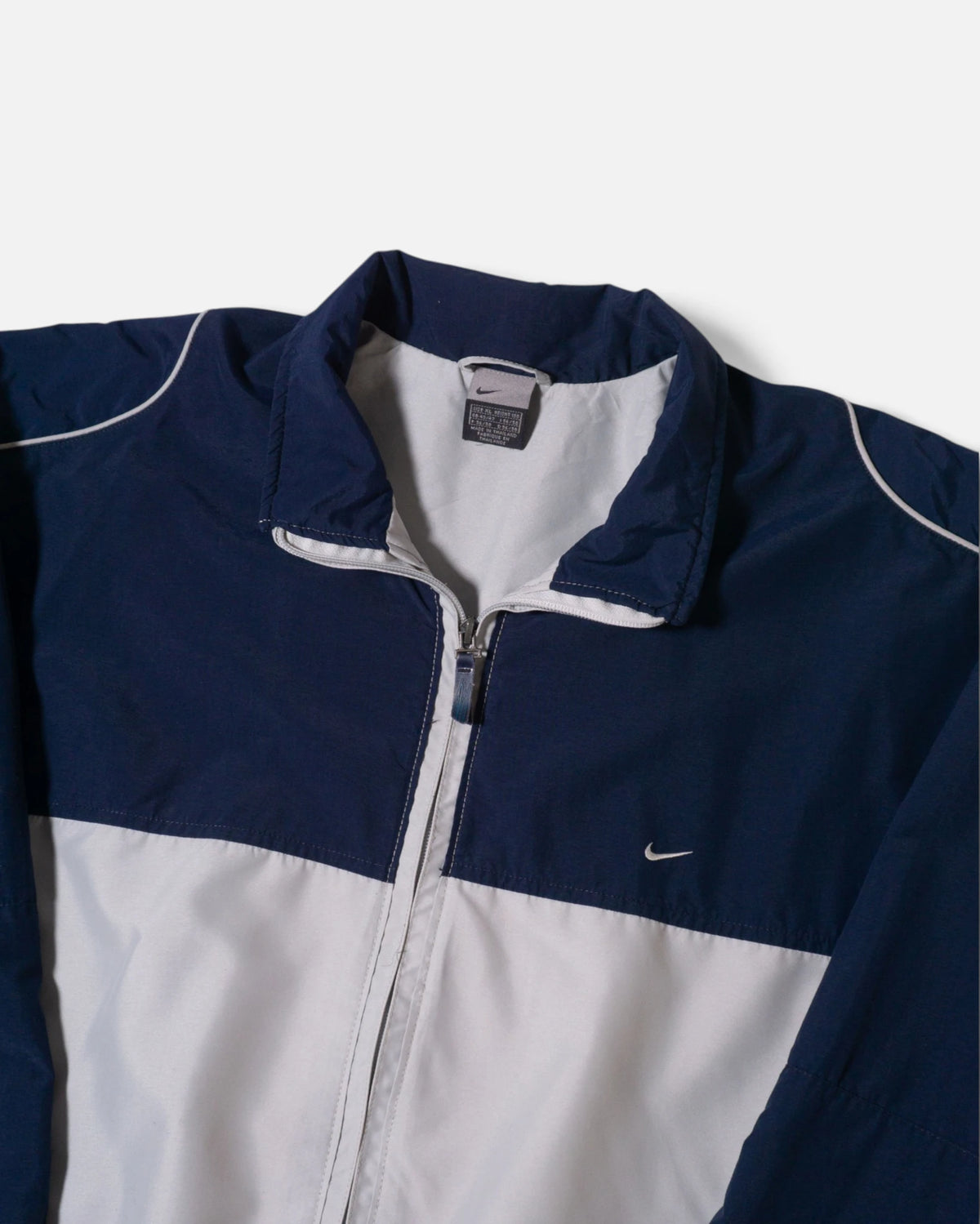 Chaqueta Nike Gris Marina Vintage 00s  — Talla XL