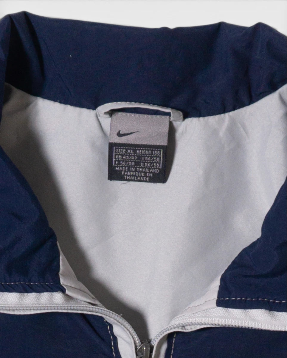 Chaqueta Nike Gris Marina Vintage 00s  — Talla XL