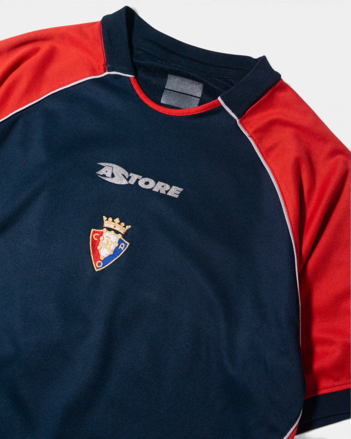 Camiseta Osasuna Astore Vintage 02/03 Oficial — Talla S