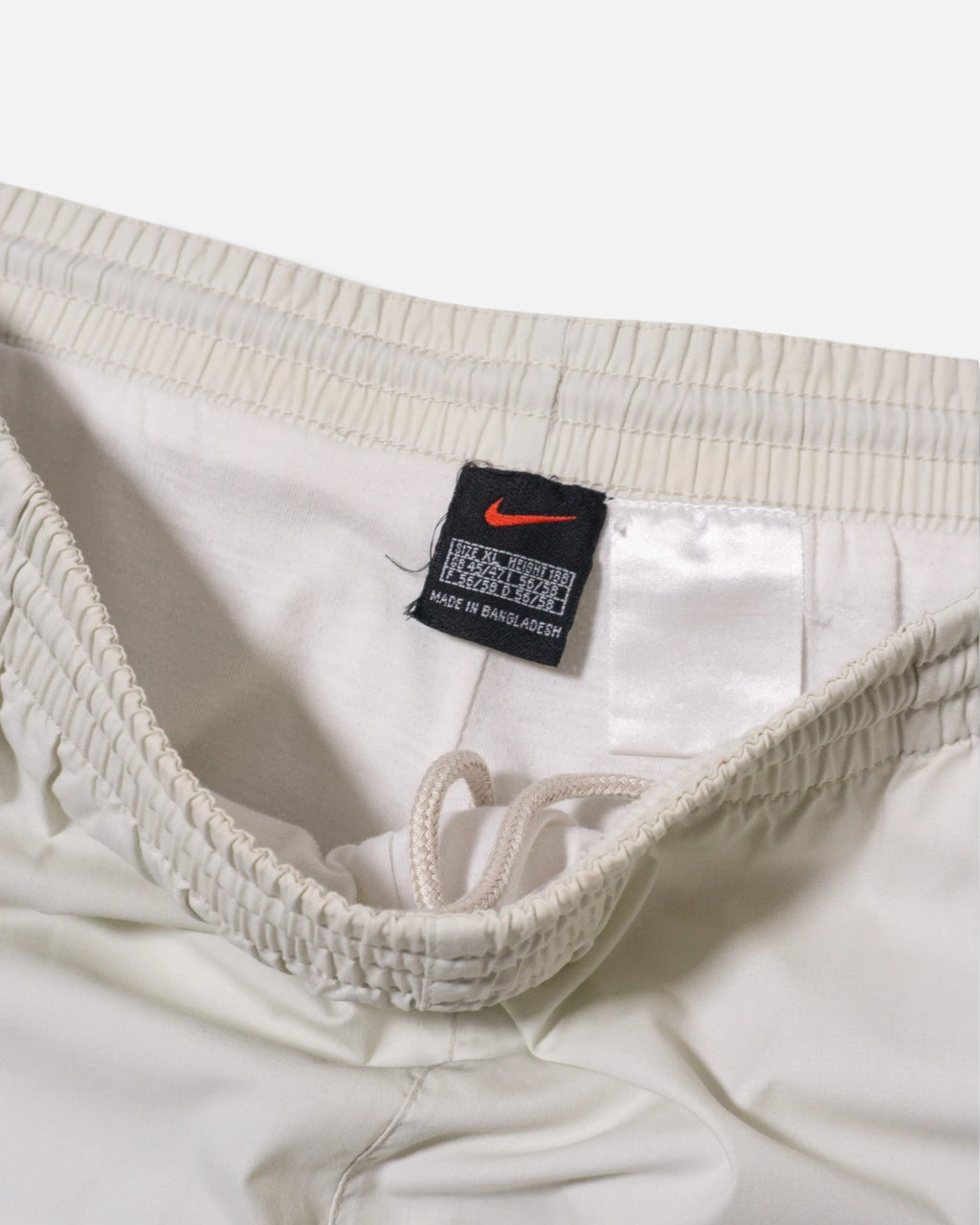 Pantalón Chándal Nike Crema Vintage 00s — Talla L