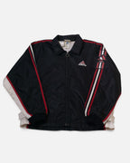 Chaqueta Adidas Negra Roja Vintage 90s — Talla M