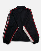Chaqueta Adidas Negra Roja Vintage 90s — Talla M